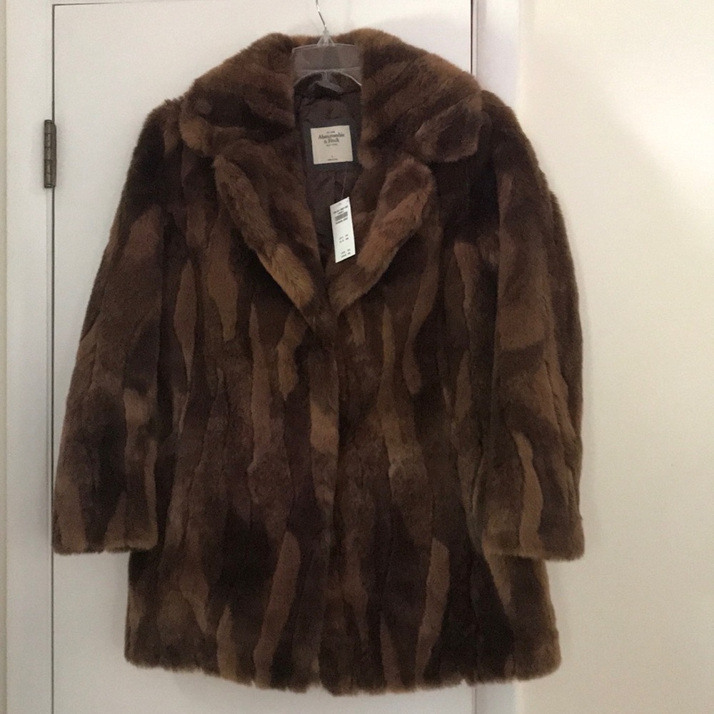 Abercrombie fur coat